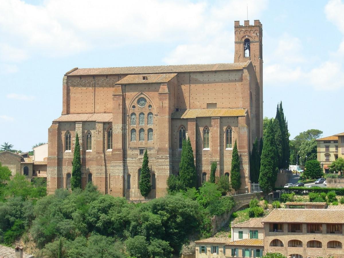 chiesa siena costruzione tuscany