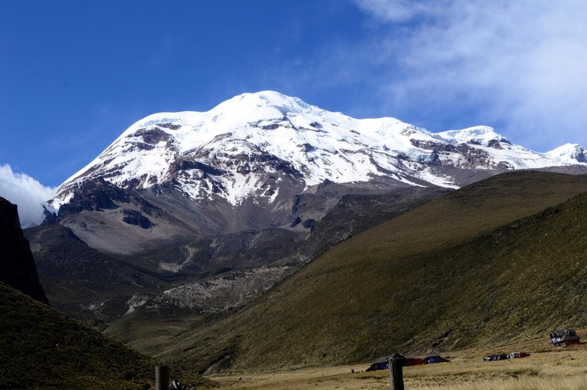 chimborazo montagna vertice ecuador