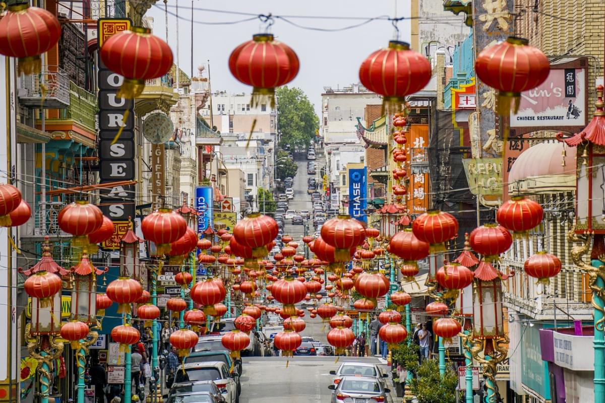 chinatown lanterne cinese san francisco
