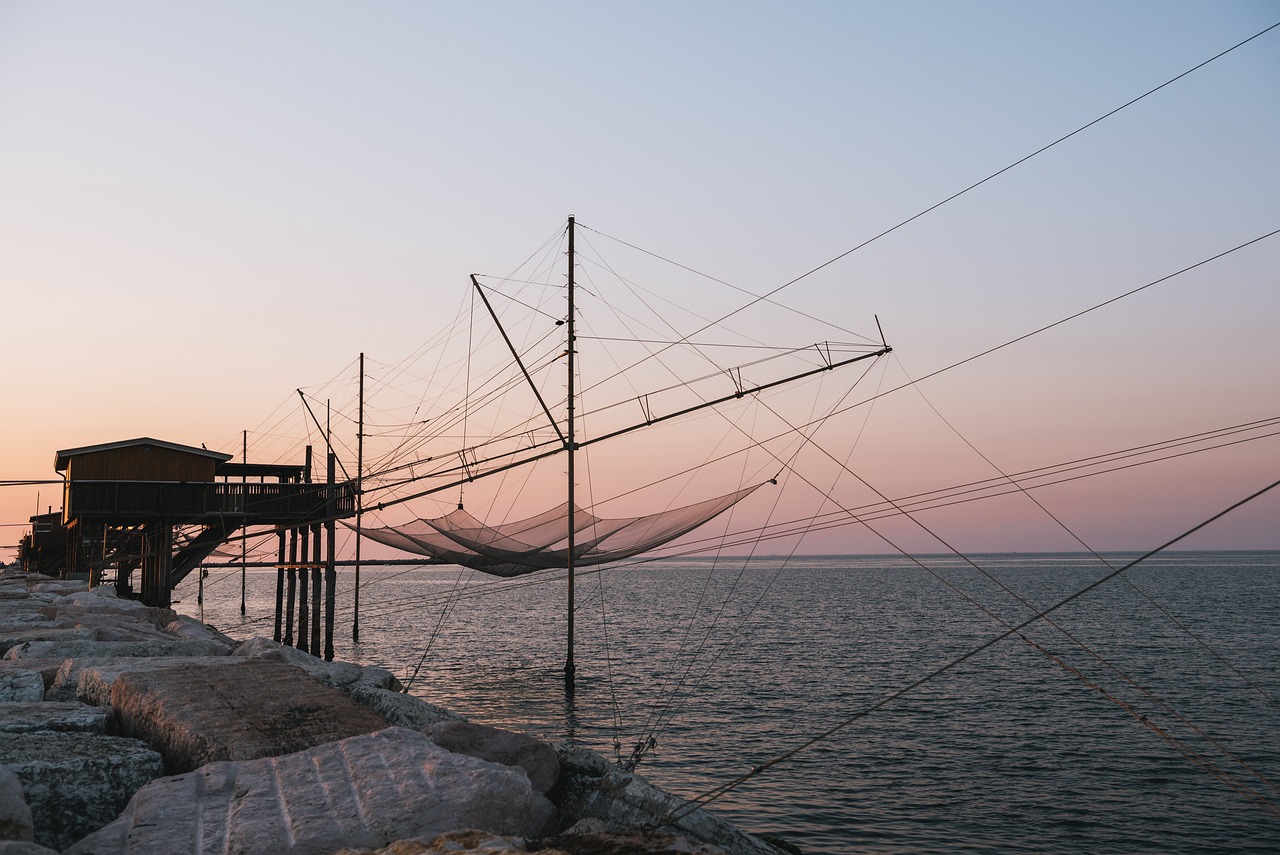 chioggia sottomarina italia pesca