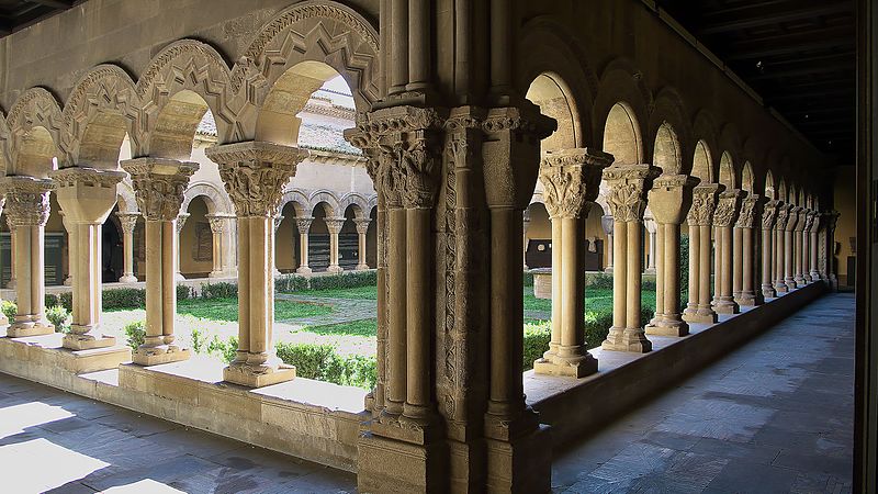 chiostro cattedrale tudela navarra