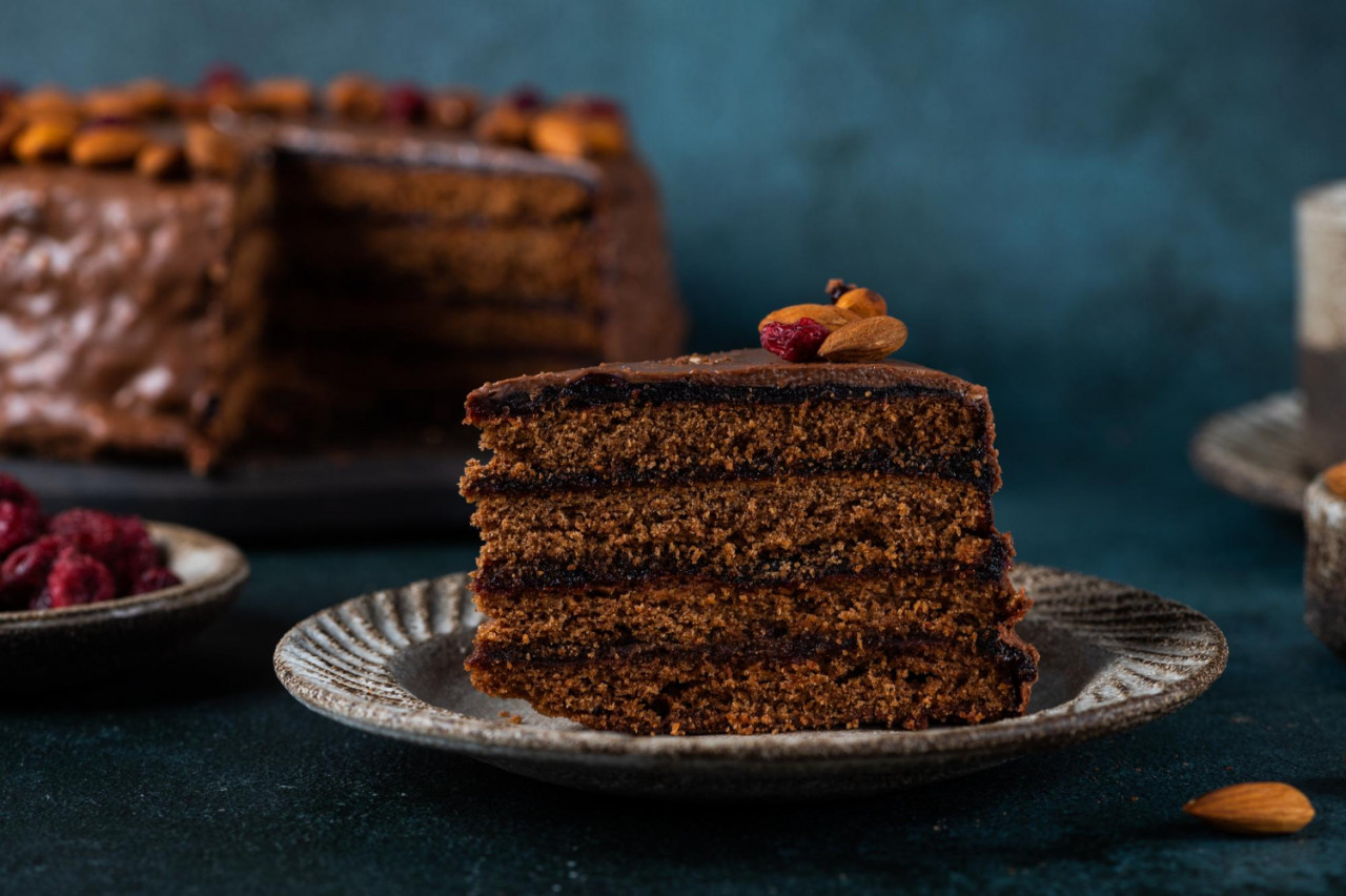 chocolate austrian dessert sacher with apricot jam nuts traditional austrian dessert sacher cake chocolate cake with jam