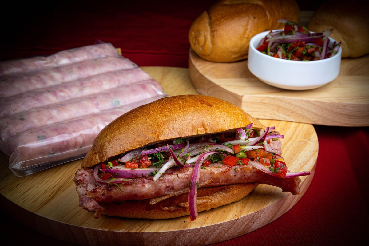 choripan panino con chorizo