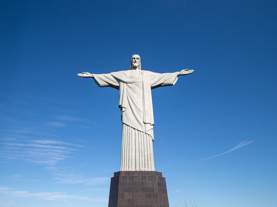 Christ The Redeemer In Rio De Janeiro 1