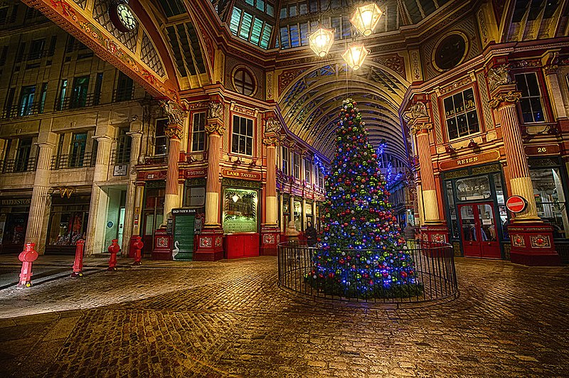 christmas at leadenhall market london 19642097