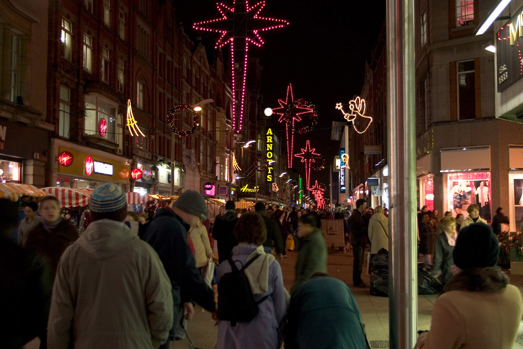 christmas shopping dublin