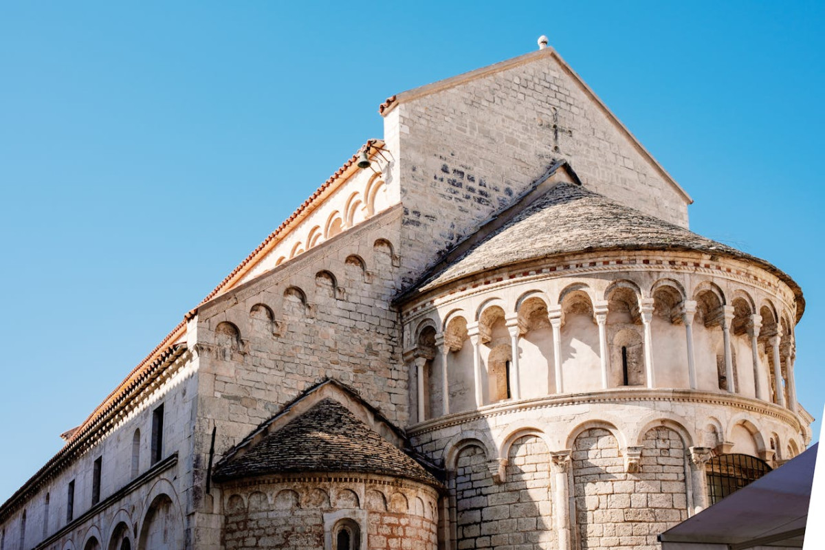 church of st chrysogonus in zadar in croatia