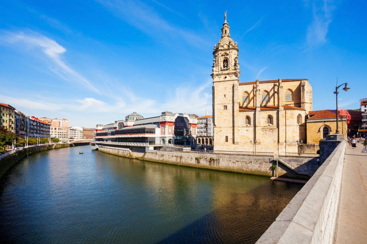 church saint anthony iglesia de san anton is catholic church located old town bilbao basque country northern spain