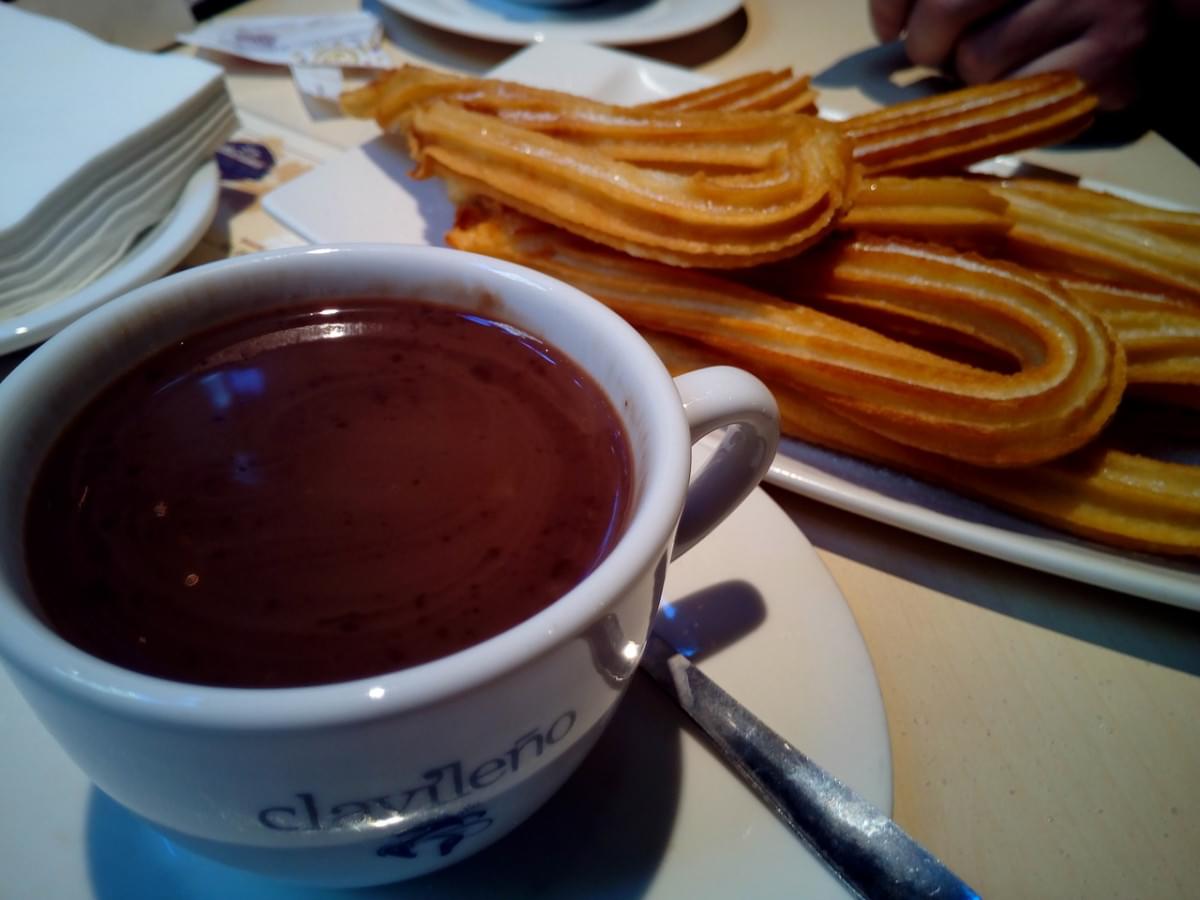 churros con cioccolato freddo 1