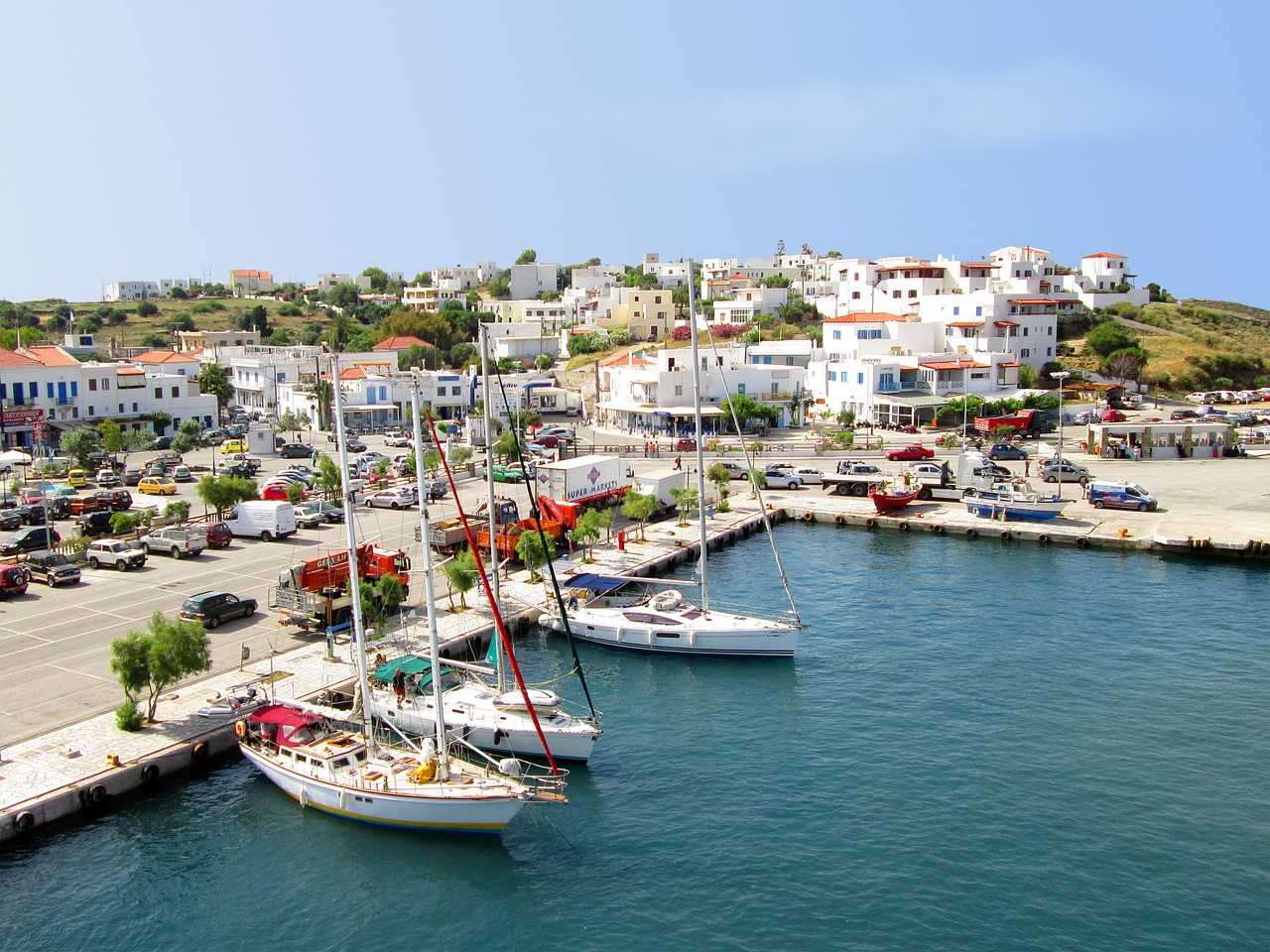 cicladi grecia andros port viaggi