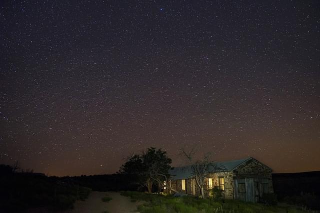 cielo di notte via lattea