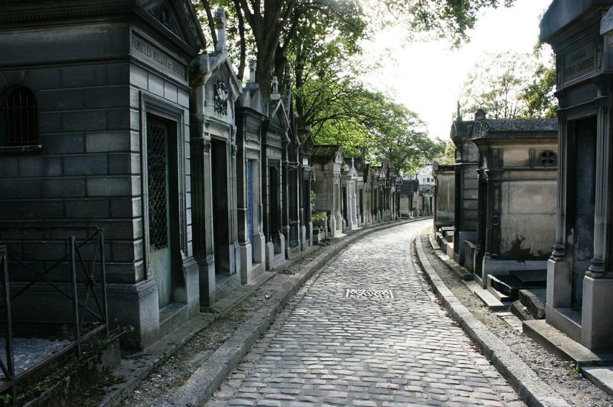 Cimitero Tombe Pere Lachaise Parigi