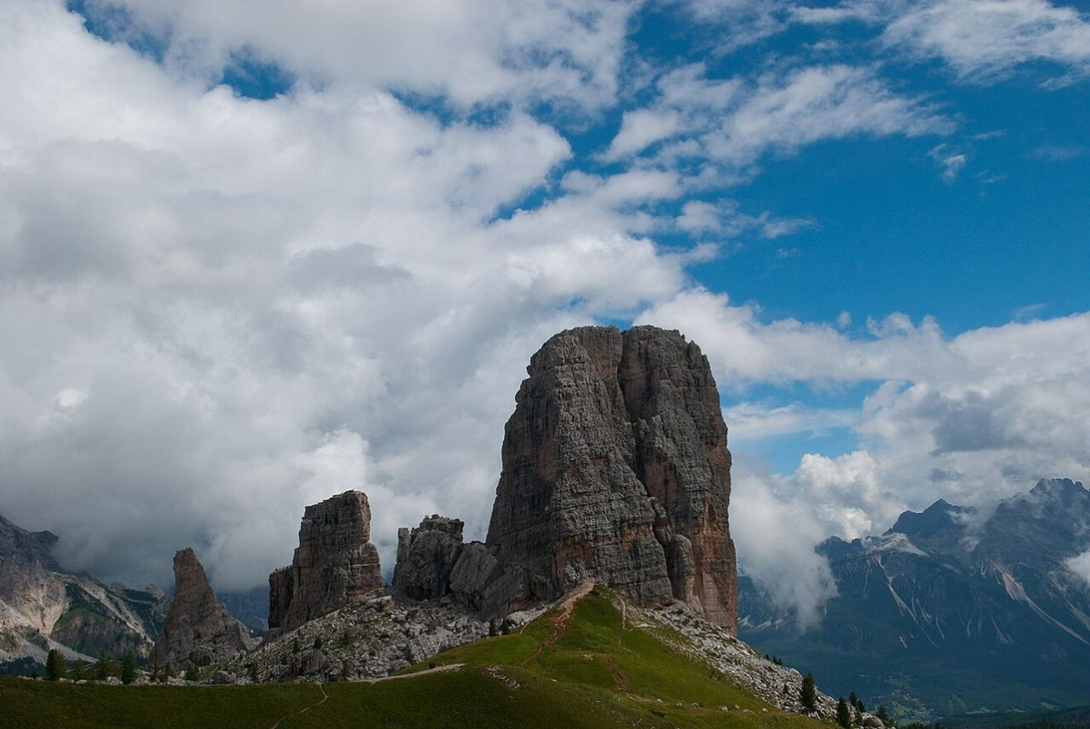 cinque torri dolomiti - foto di francesco zanardini