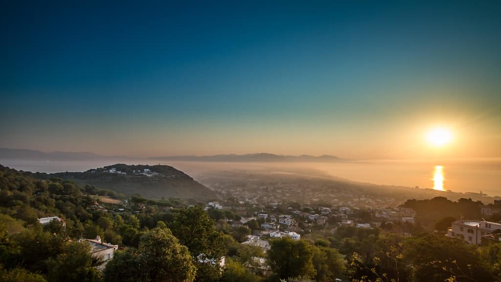 circeo and san felice at sunrise