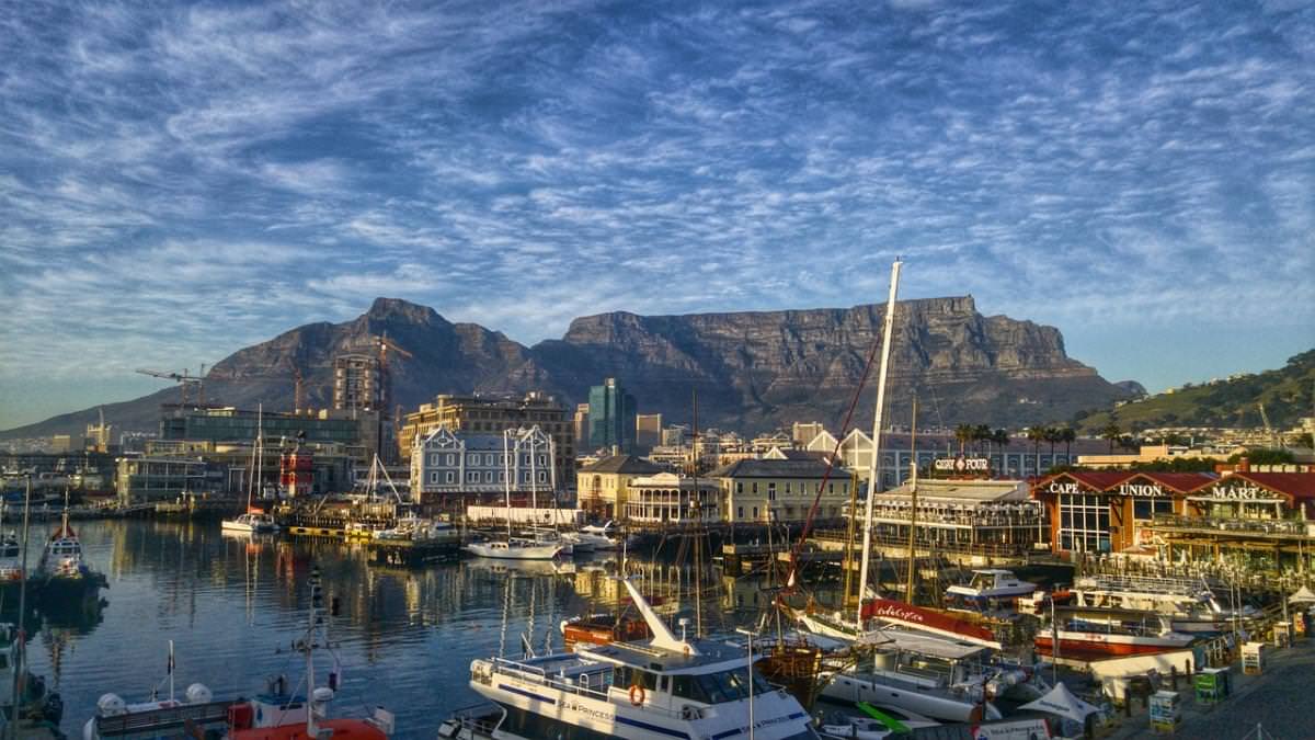 citta del capo table mountain panoramica