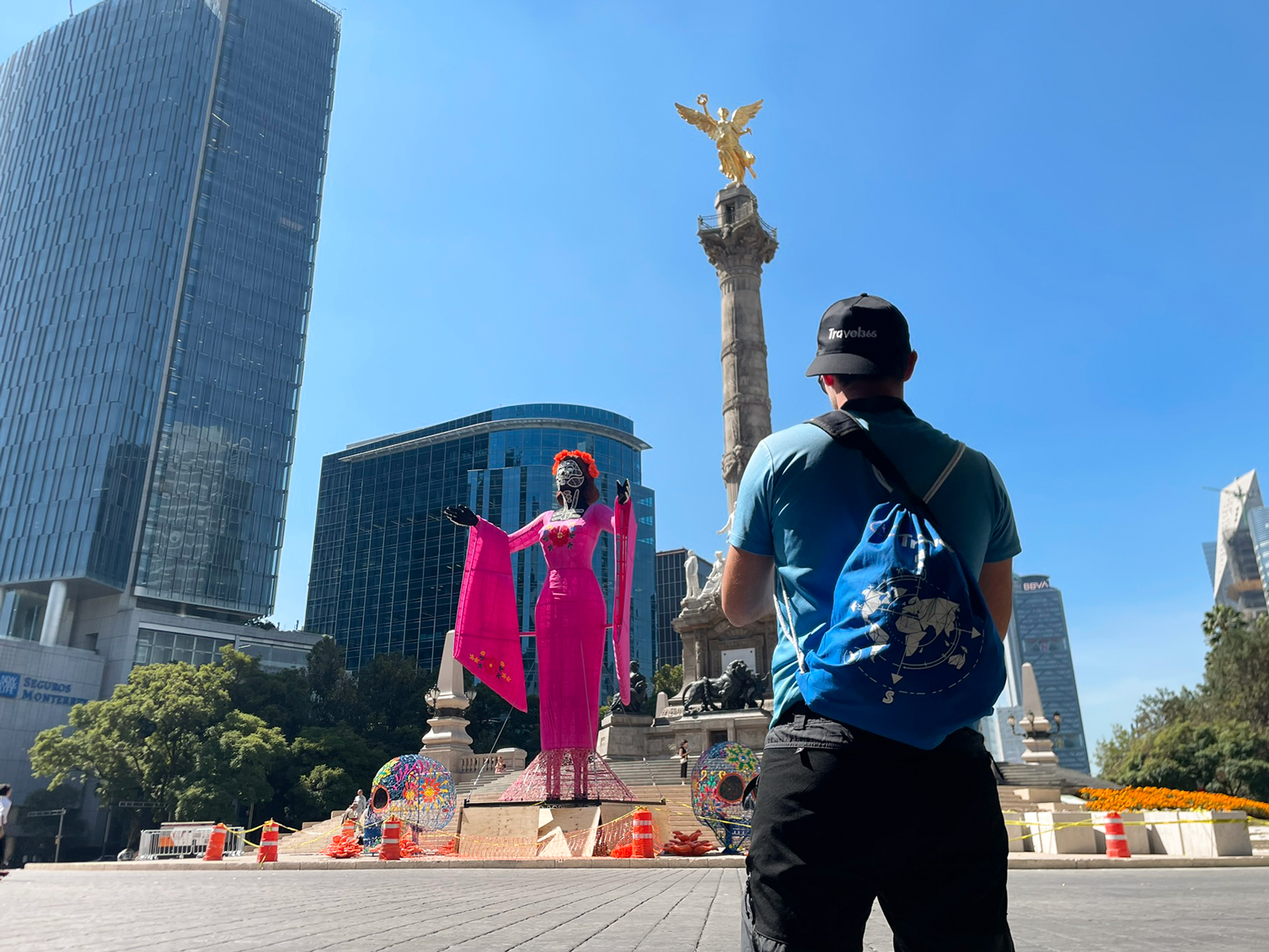 citta del messicopaseo de la reforma e angel de la independencia 1