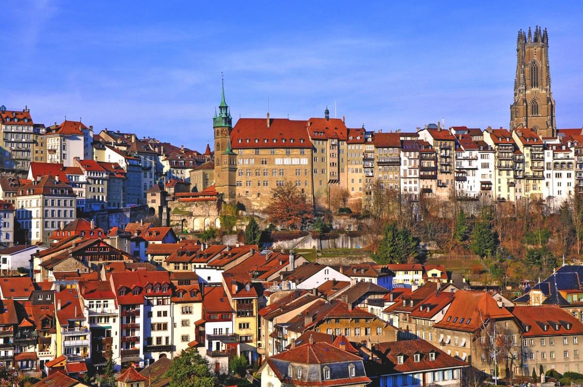 citta friburgo fribourg svizzera 1