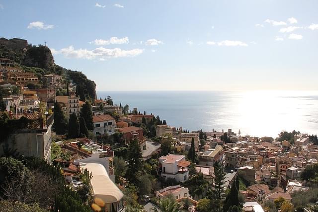 citta taormina sicilia vista 1