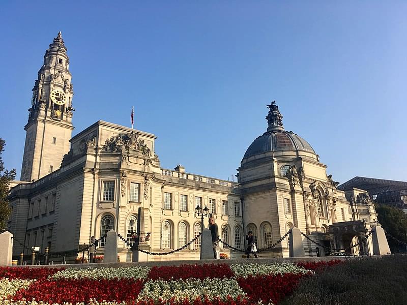 city hall cardiff