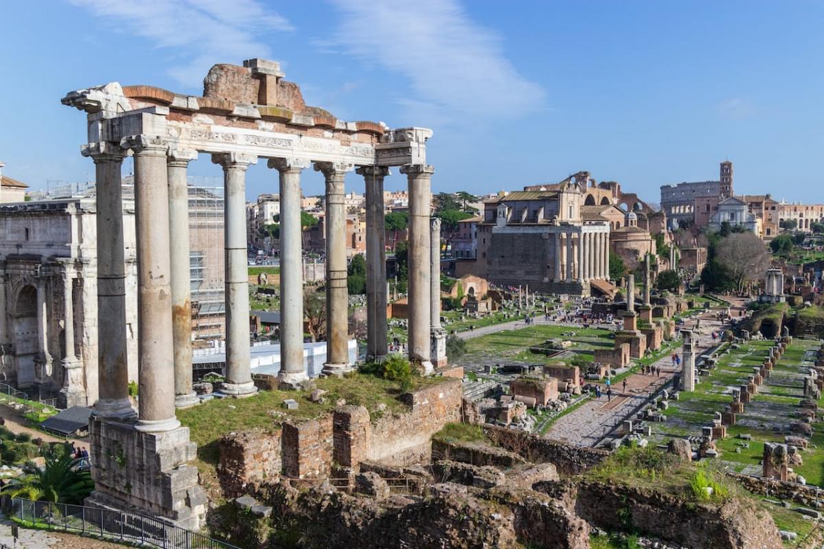 city italian landscape building