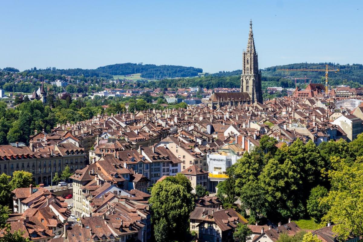 cityscape of bern switzerland