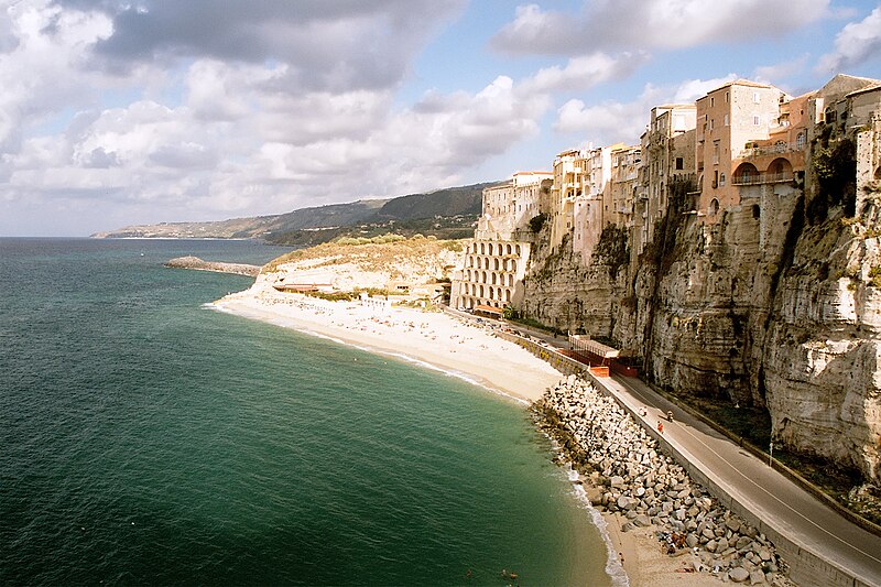 cliff at tropea italy sep 2005 1