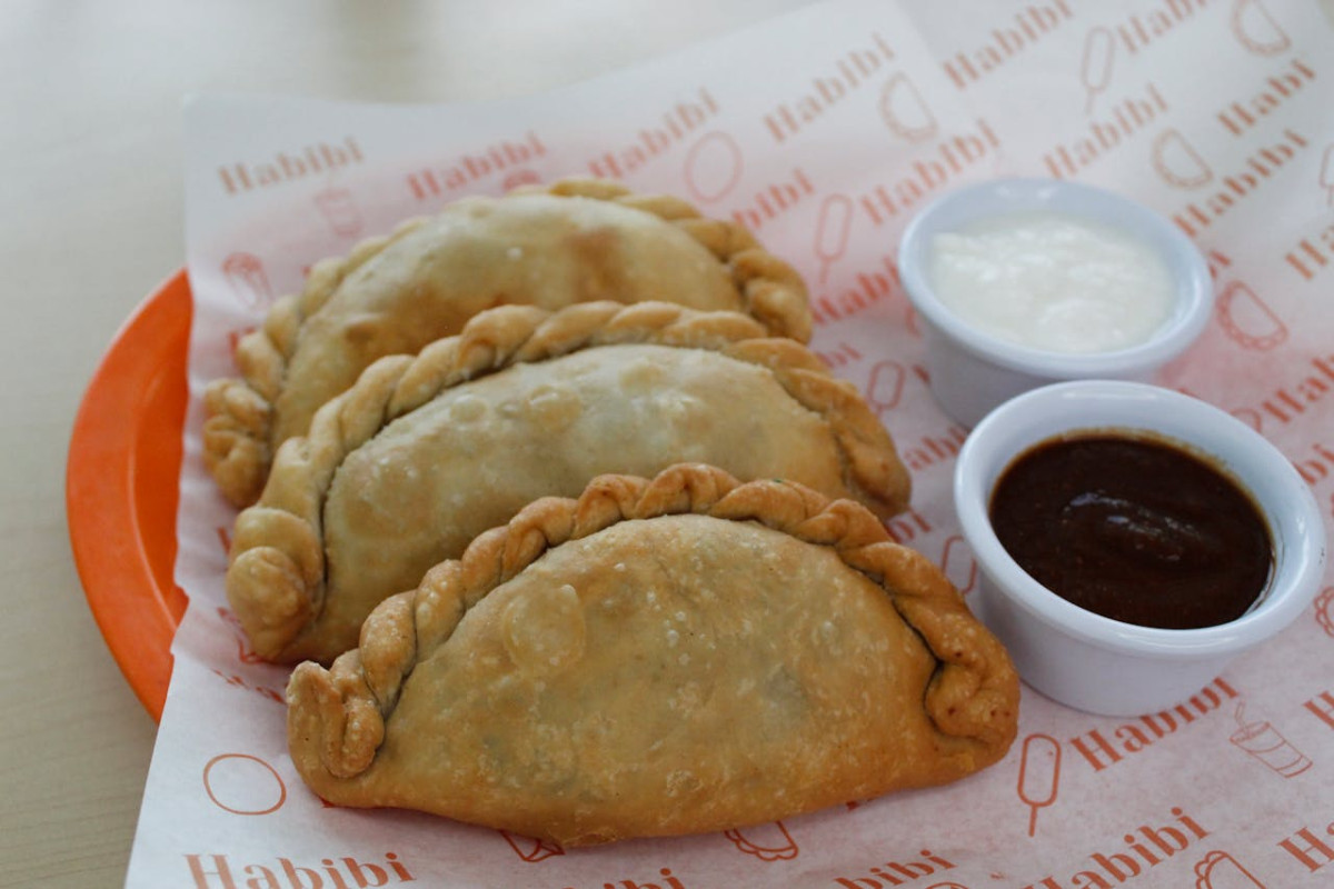 close up photograph of empanadas
