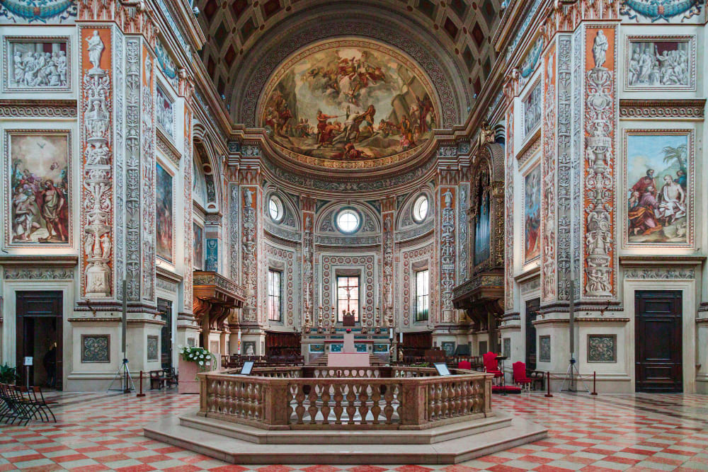 co cathedral basilica sant andrea largest church mantua italy