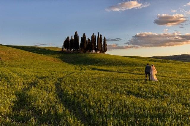 colline toscane in valdorcia