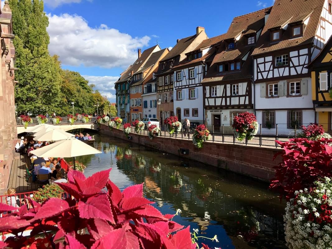 colmar alsace francia fachwerkhaus