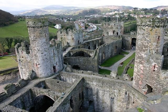 conwy castello medievale