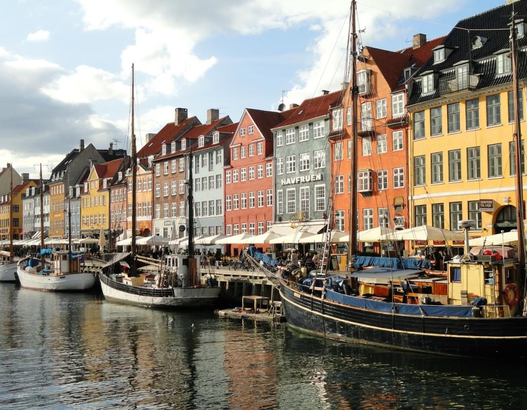 copenaghen danimarca canale acqua