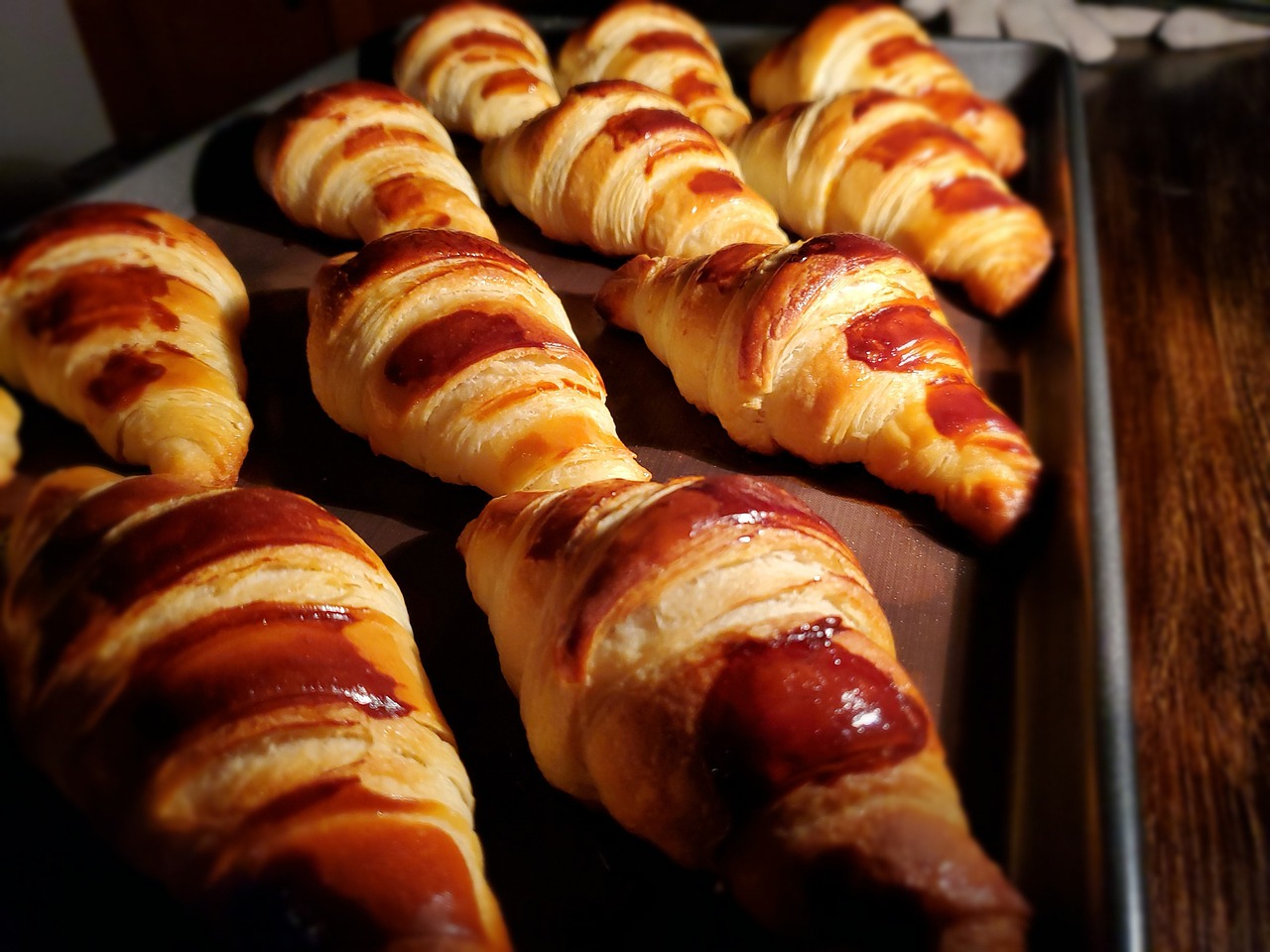 cornetto fatti in casa croissant