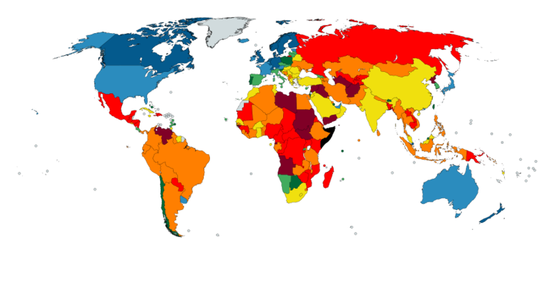 Stati più corrotti al mondo