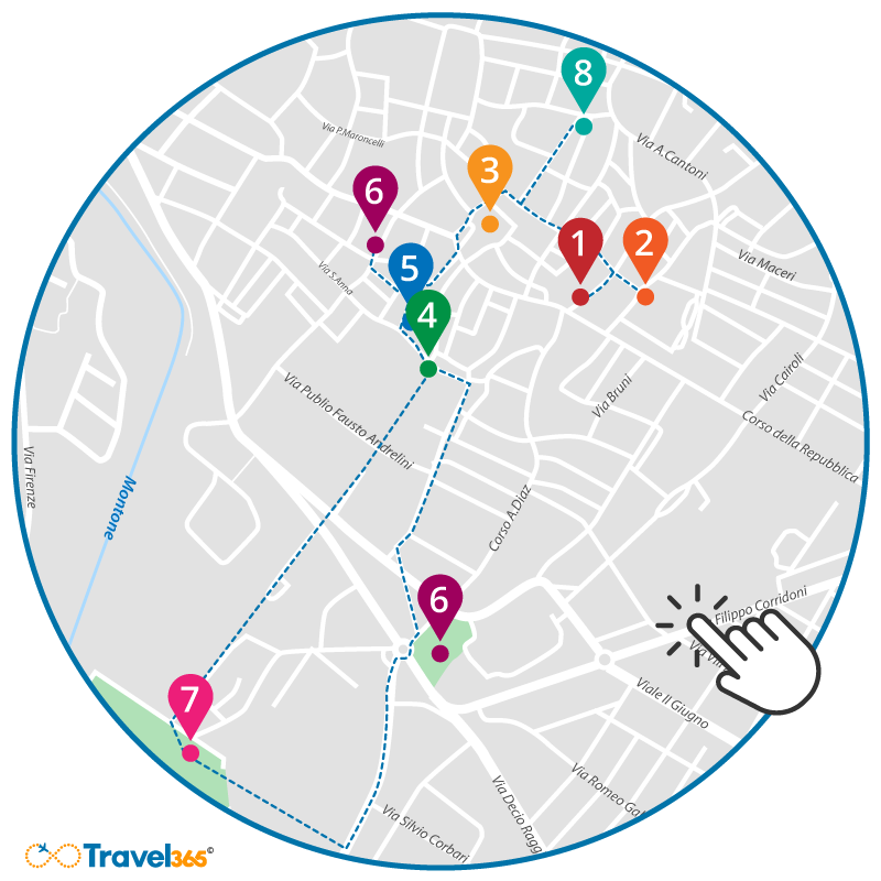 cosa vedere forli in un giorno itinerario