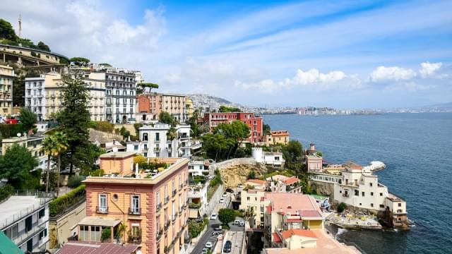 Costa di Napoli vista dall'alto