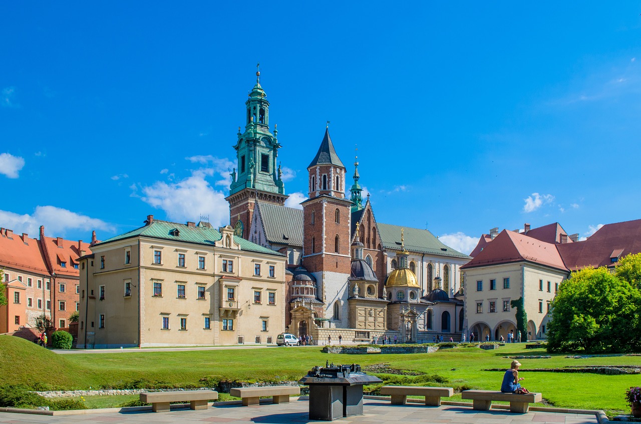 cracovia castello fortezza giardino 2 1