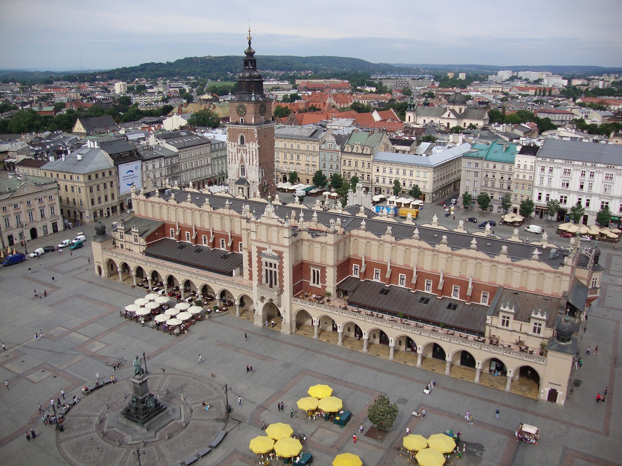 cracovia polonia sala il mercato