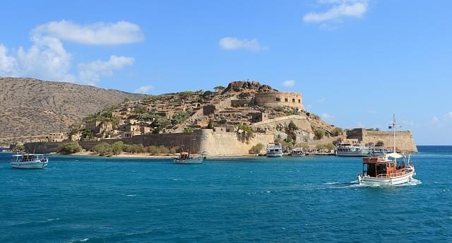 creta grecia spinalonga isola