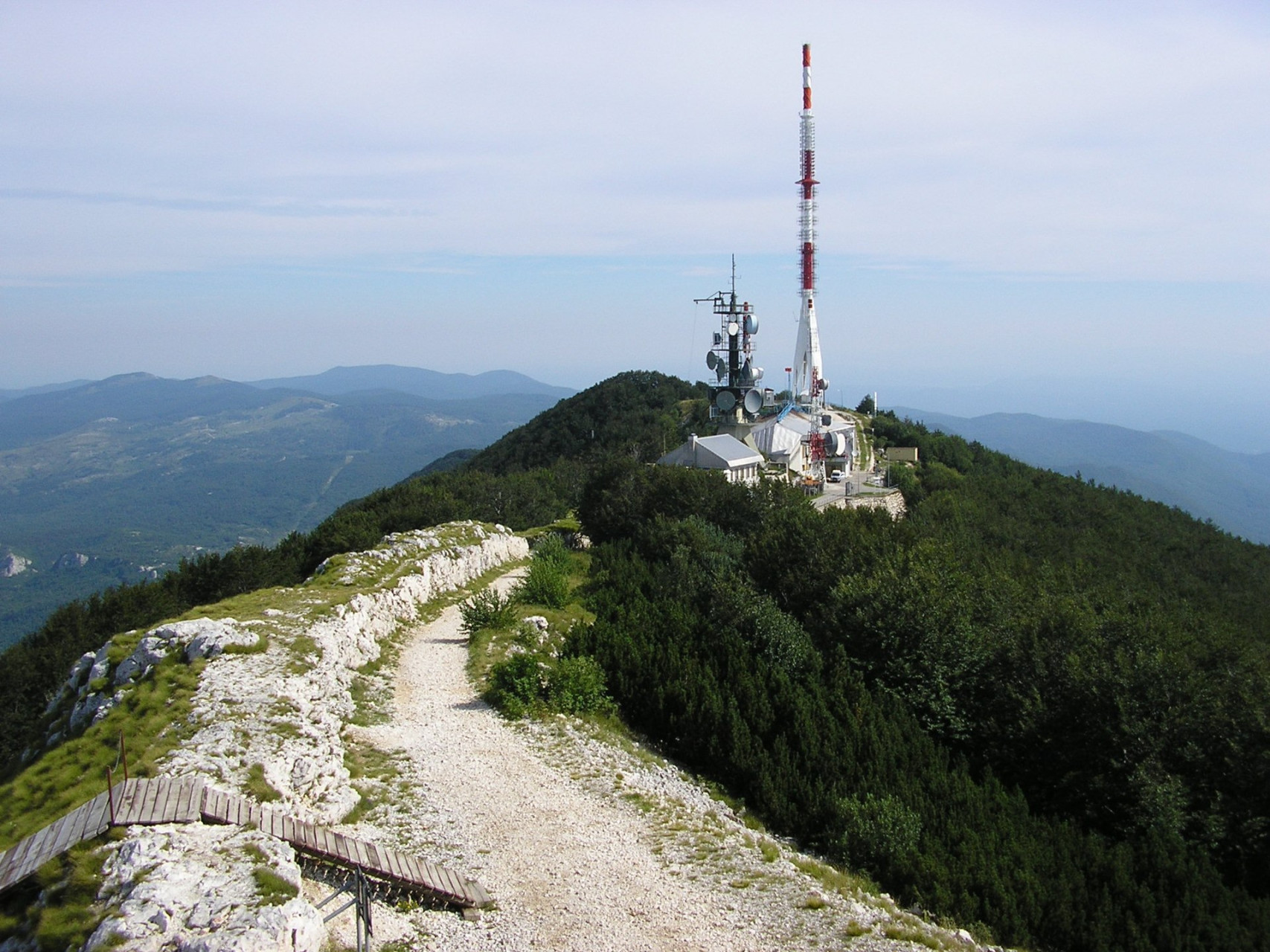 croatia učka mountaintop