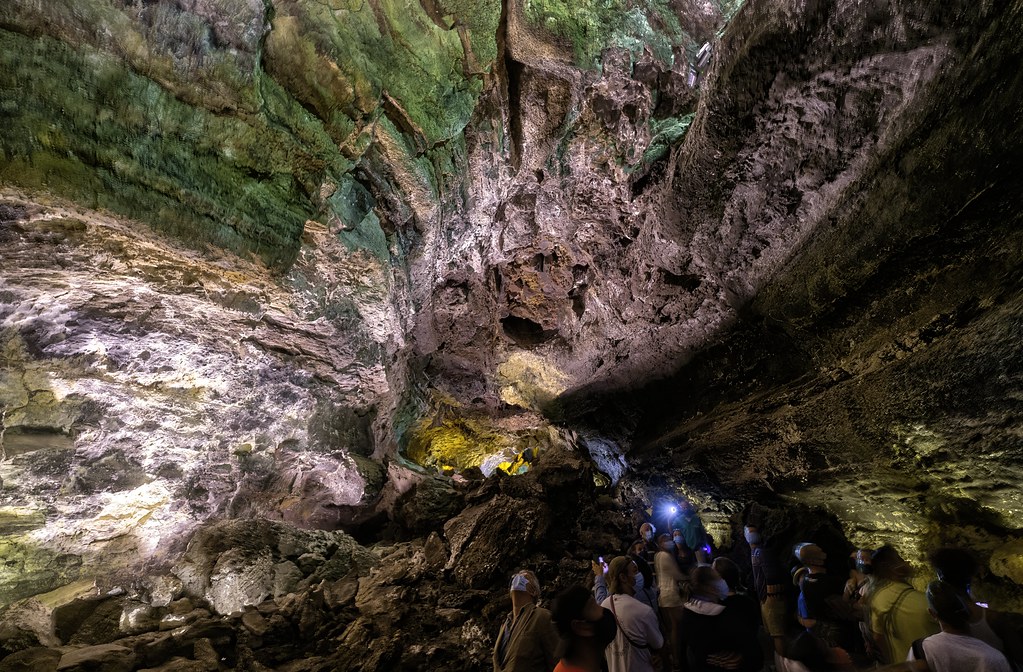 Tour nella Cueva de Los Verdes, grotta naturale di origine vulcanica