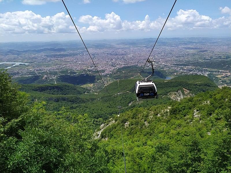 dajti express cable car 2