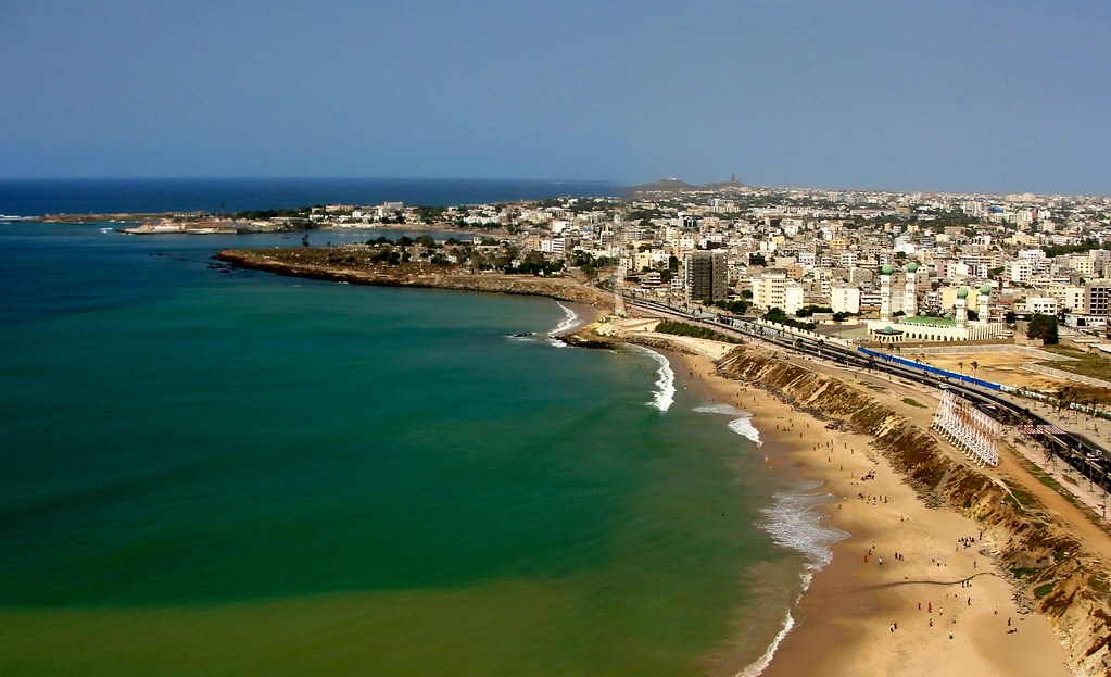 dakar senegal looking north