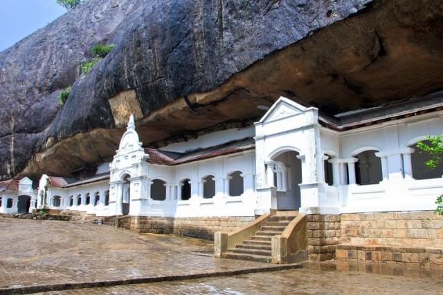 dambulla sri lanka templi rupestri