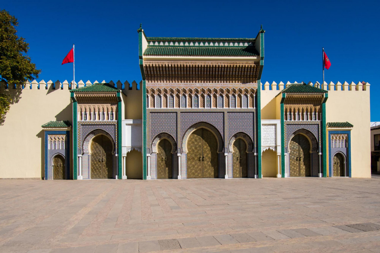 dar almakhzen o dar elmakhzen palazzo reale di fez in marocco 1