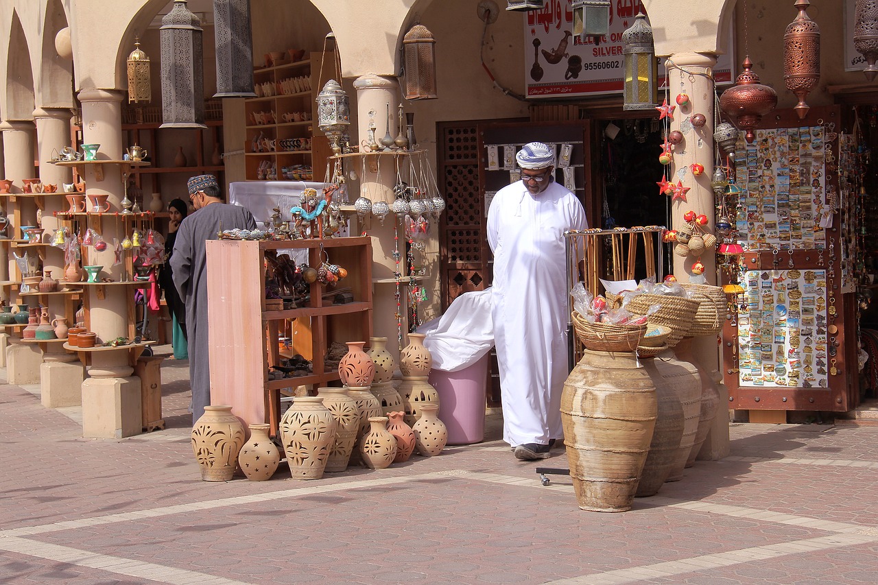 dell oman negozio shopping nizwa