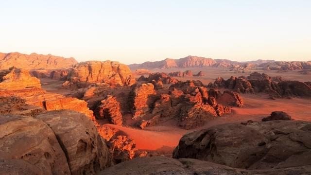 Deserto Giordania Wadi Rum