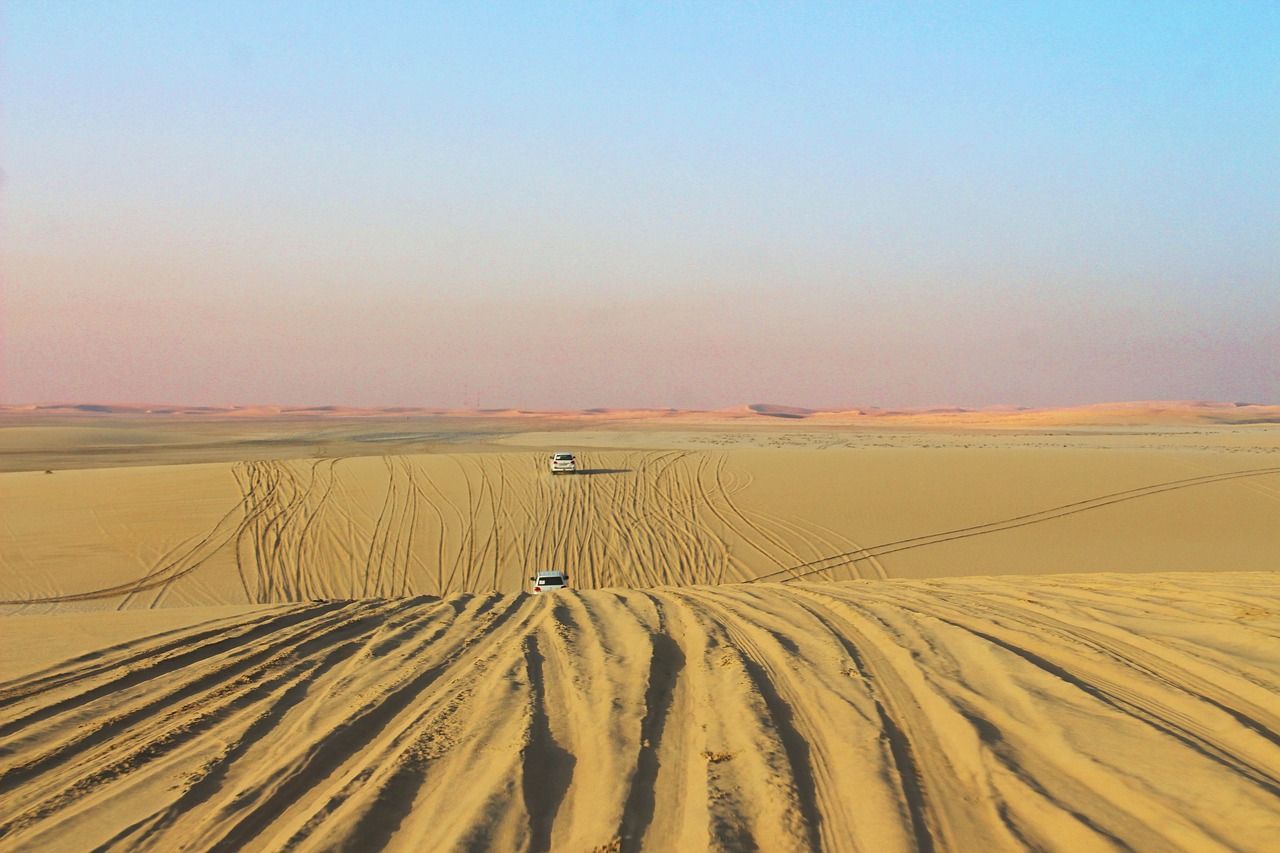 deserto qatar mare interno sabbia 1