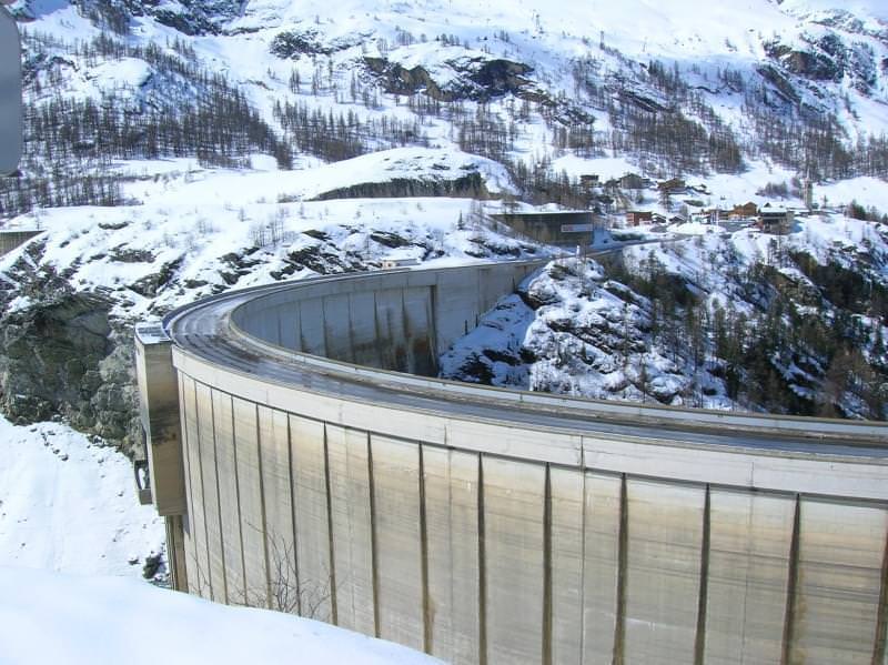 La diga di Tignes