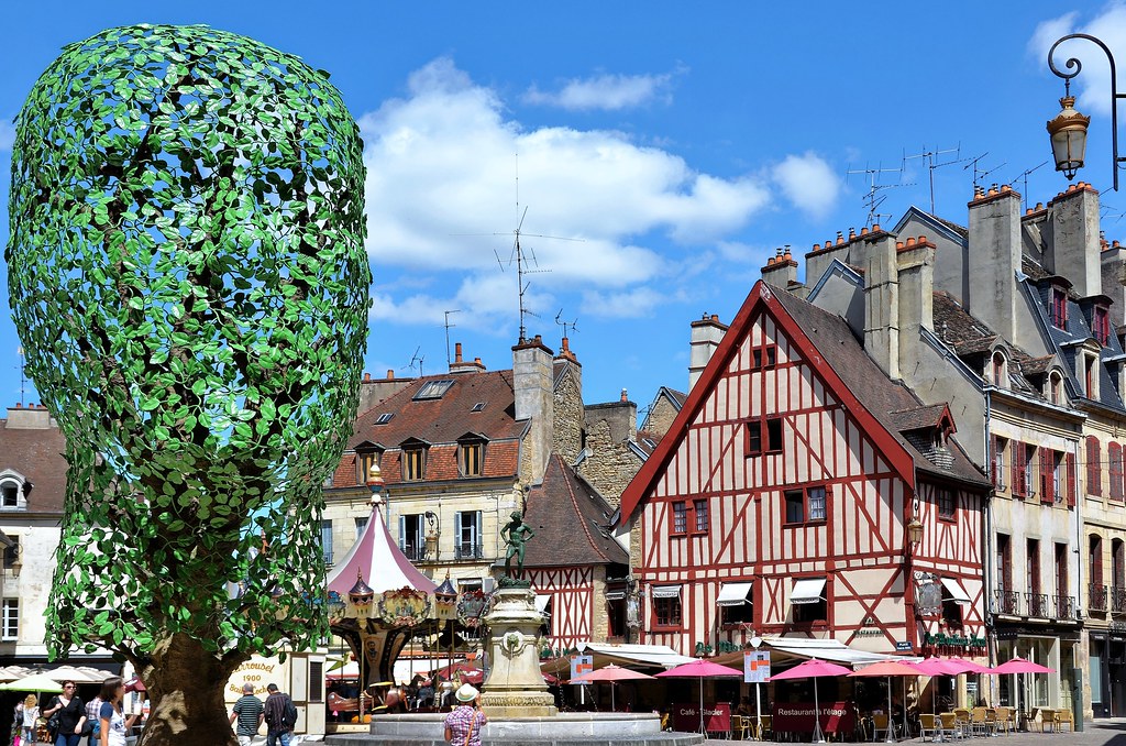dijon cote d or place francois rude place du bareuzai